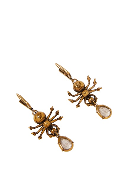 Embellished Spider Earrings